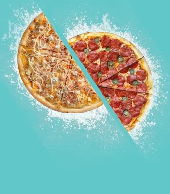 Собери свою идеальную пиццу...